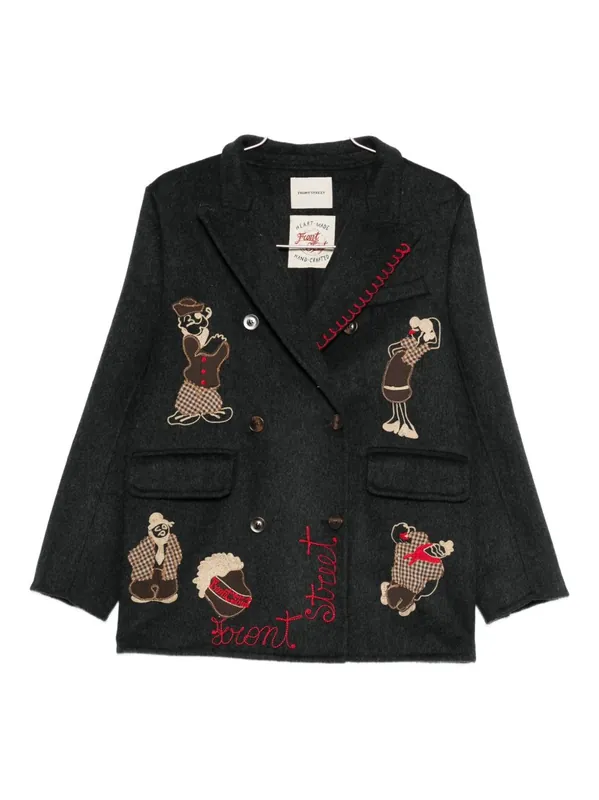 Wool Double-Breasted Jacket