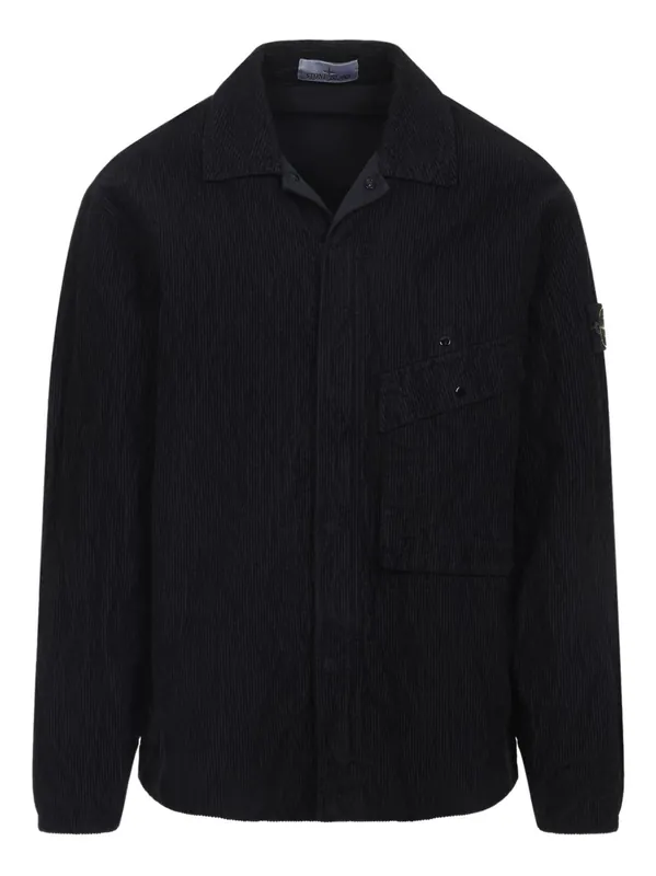 Corduroy Velvet Overshirt - Stone Island