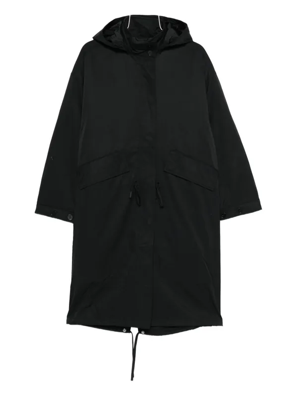 Cotton And Nylon Parka Coat - CLOSED