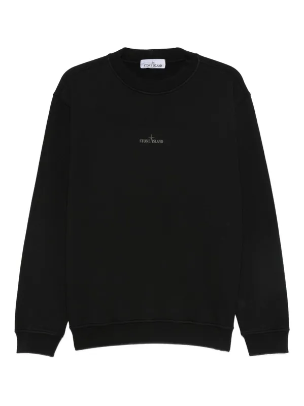 Printed Oversize Sweatshirt - Stone Island