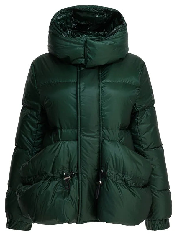 Short Quilt Jackets And Coats Green - Sacai