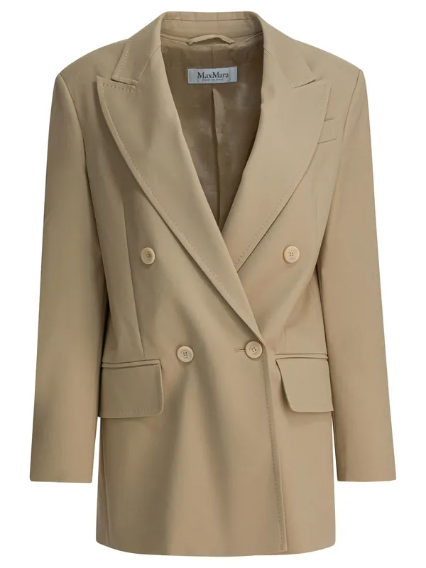 Olimpia Jackets And Coats Beige - Max Mara