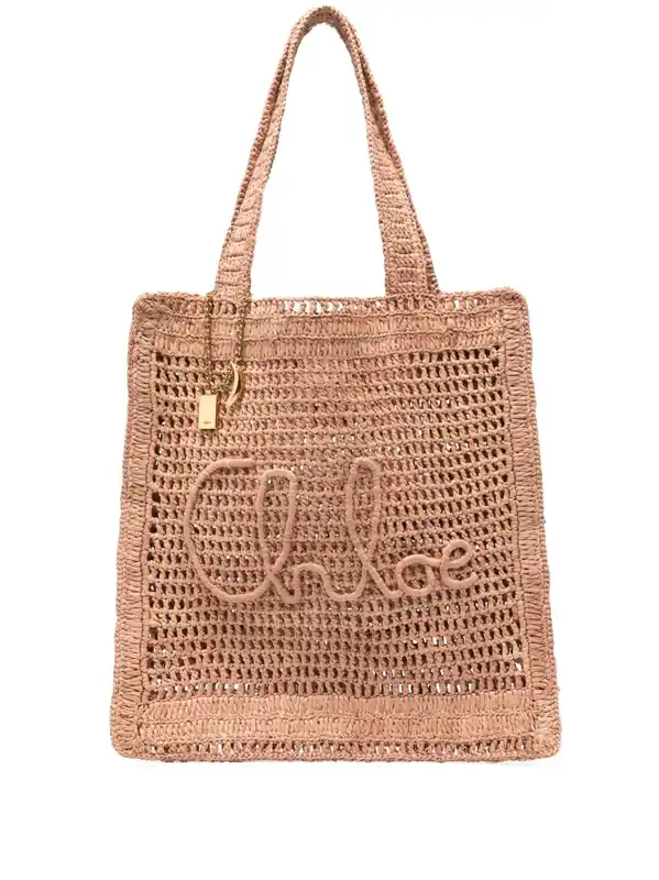 Summer Banana Rafia Tote - Chloé