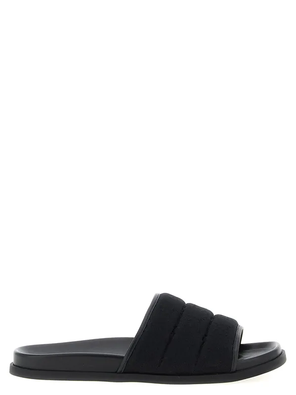 Gg Slides Sandals Black - Gucci