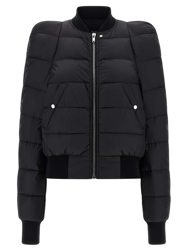 Duvet Flight Puffer Jackets Black - Rick Owens