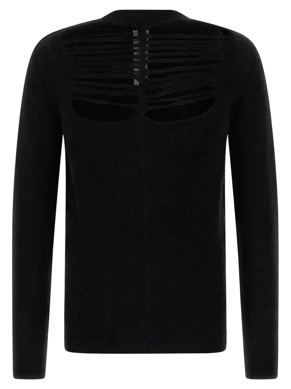 Ls Top Sweaters And Cardigans Black - Rick Owens
