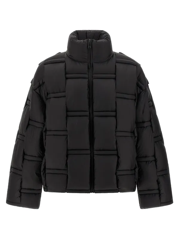 3d Down Jacket Puffer Jackets Black - Raxxy