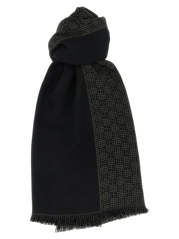 Wool Silk Scarf Scarves And Foulards Multicolor - Gucci