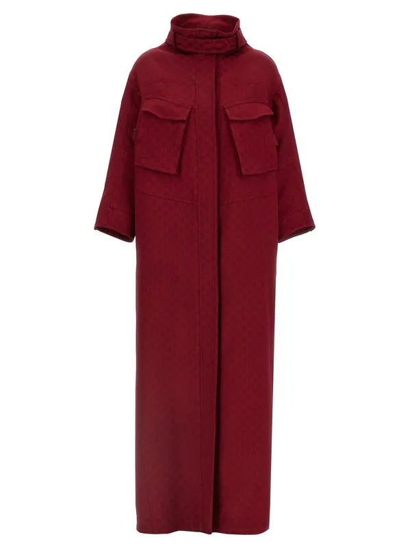 Gg Coat Coats And Trench Coats Red - Gucci
