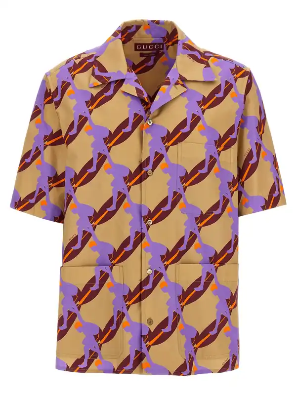 Twisted Surf Shirt And Blouse Multicolor - Gucci