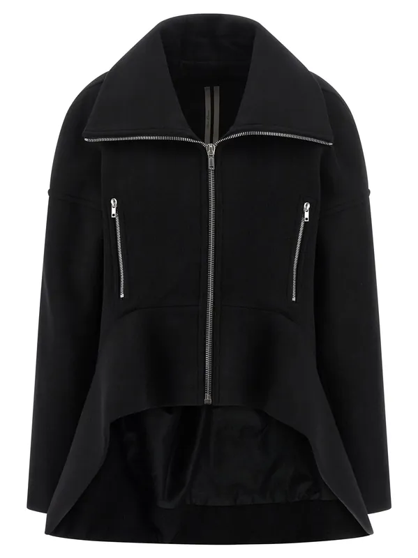 Draculimo Coats And Trench Coats Black - Rick Owens