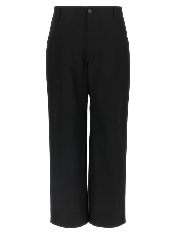 Nastro Web Twill Pants Black - Gucci