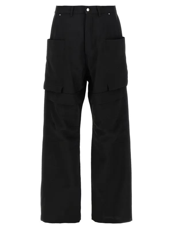Stefan Cargo Pants Black - Rick Owens