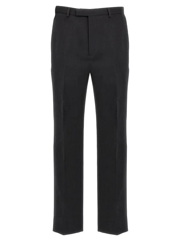 Wool Pants Gray - Gucci