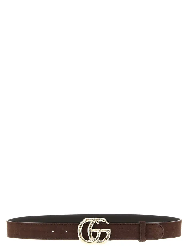 Gg Marmont Belts Brown - Gucci