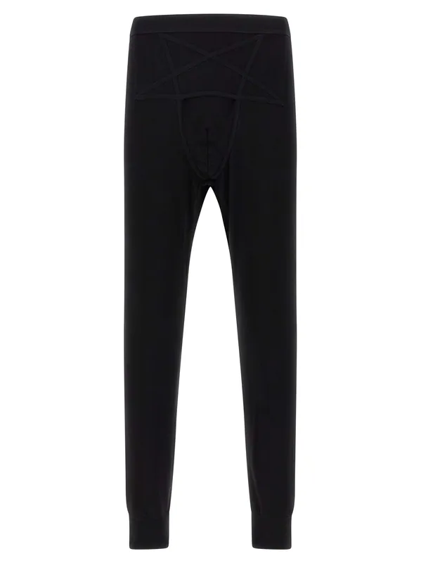 Thermal Bottom Leggings Black - Rick Owens