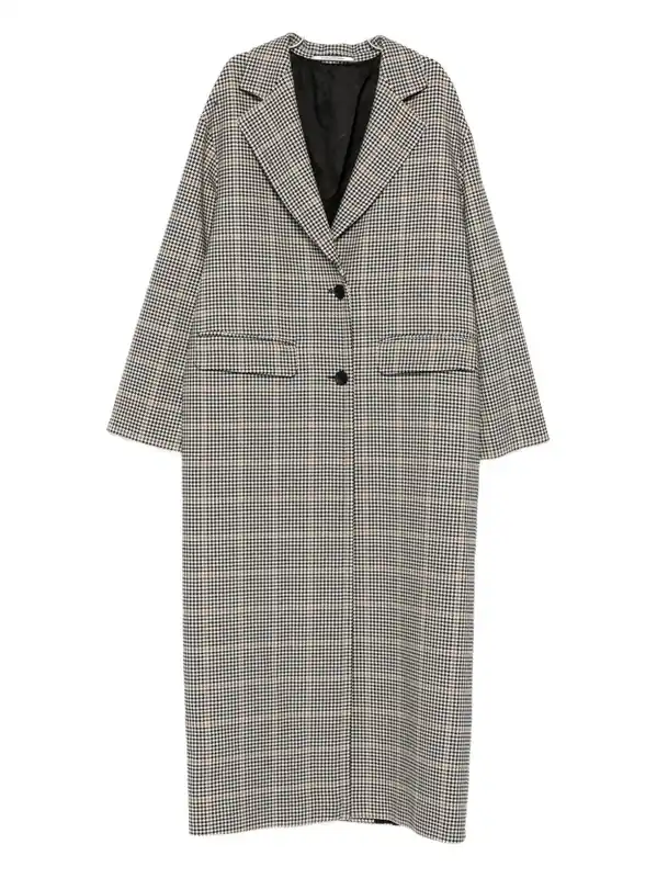 Wool Single-Breasted Coat