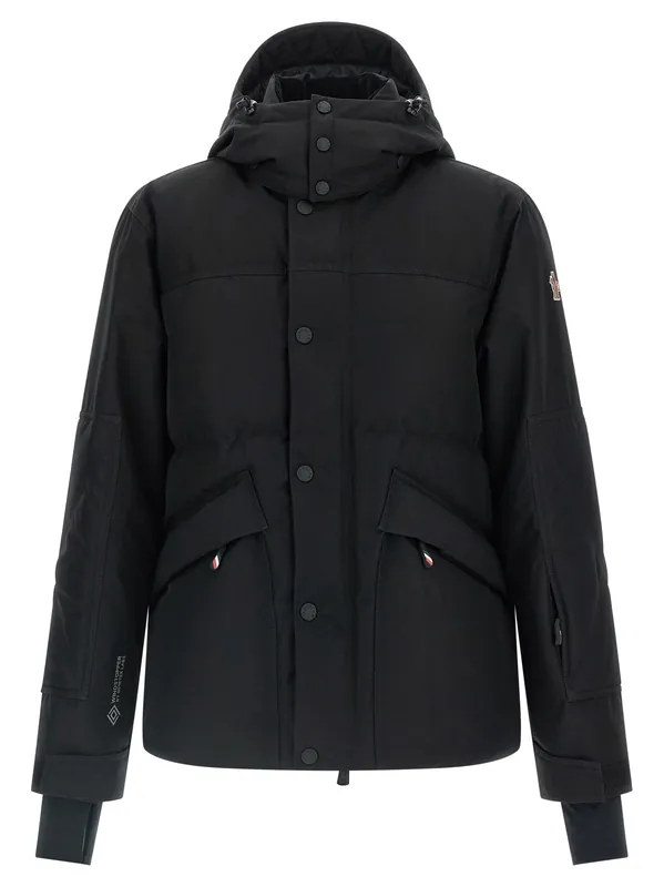 Elfin Puffer Jackets Black - Moncler Grenoble