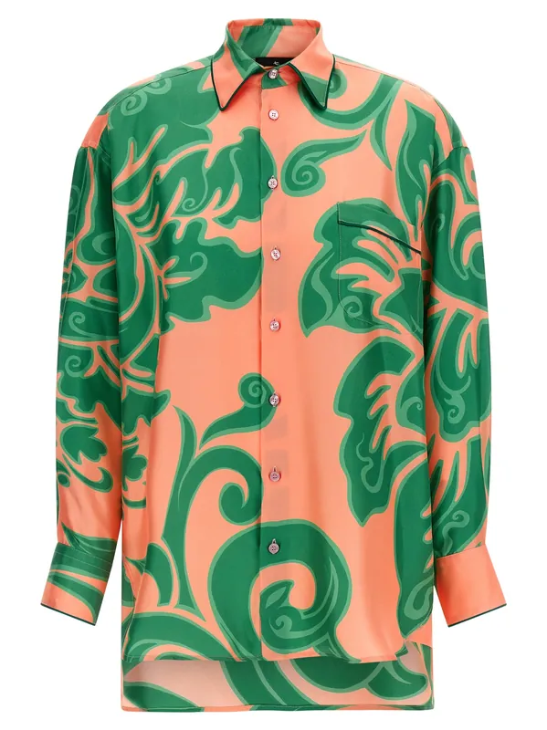 Floral Shirt Shirt And Blouse Multicolor - Etro