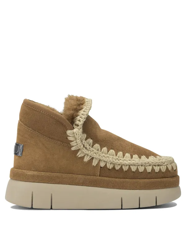 Boots & Ankle Boots Boots And Ankle Boots Beige - Mou