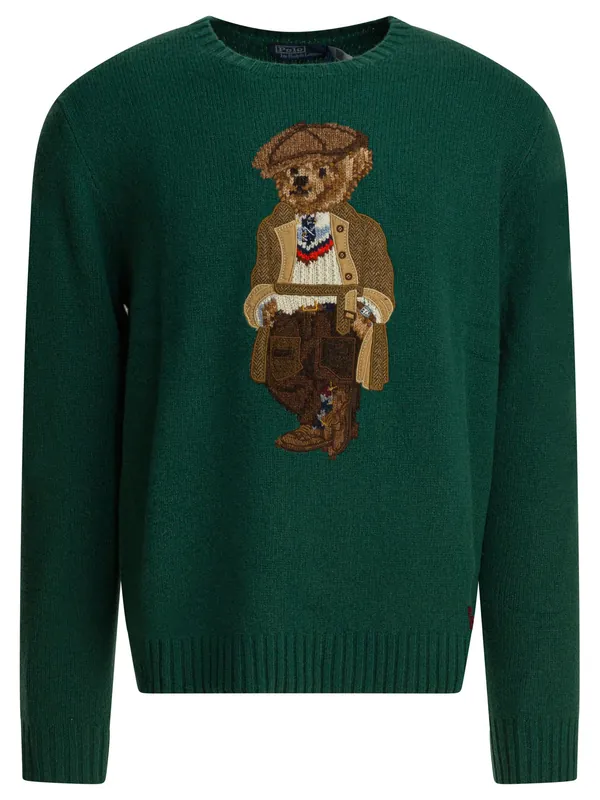 Polo Bear Knitwear Green - Polo Ralph Lauren
