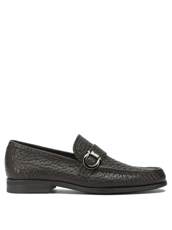 Leather Loafers Loafers & Slippers Brown - Ferragamo