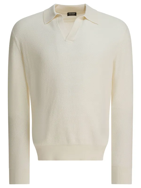 Polo Shirts White - Zegna