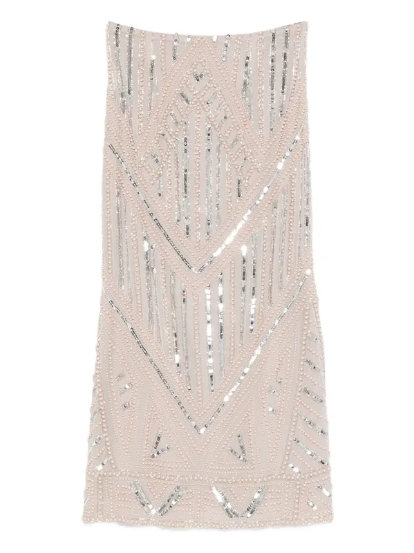 Embroidered Long Skirt - Forte_Forte