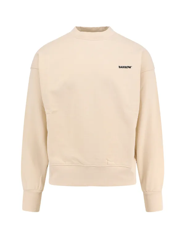 Cotton Sweatshirt With Iconic Charm - Barrow