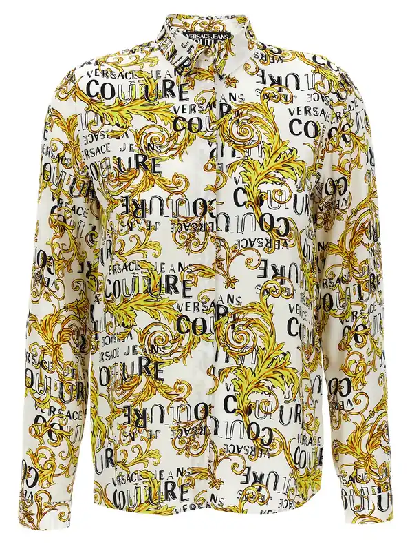 Logo Shirt Shirt And Blouse Multicolor - Versace