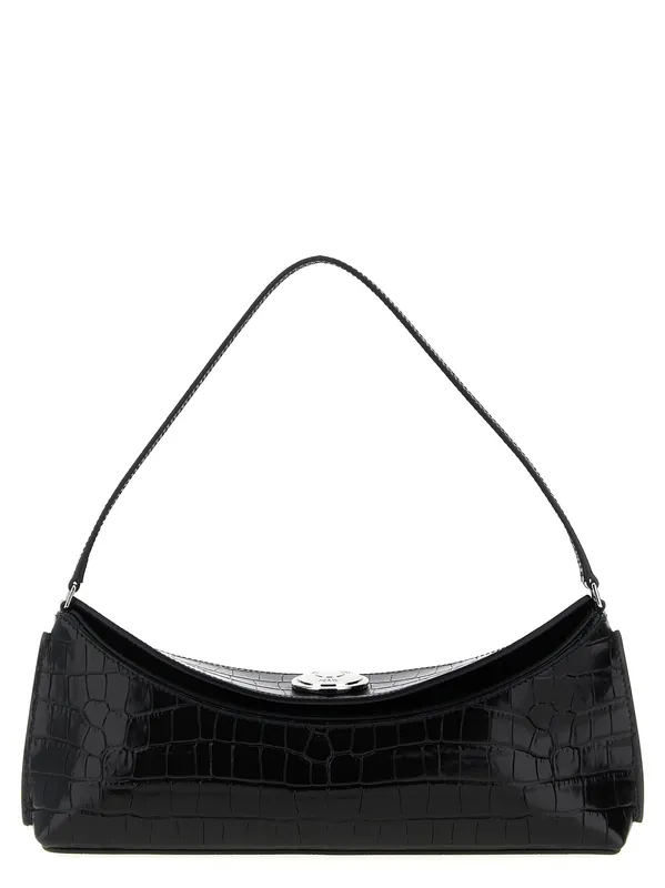 La Pochette Ovalo Shoulder Bags Black - Jacquemus