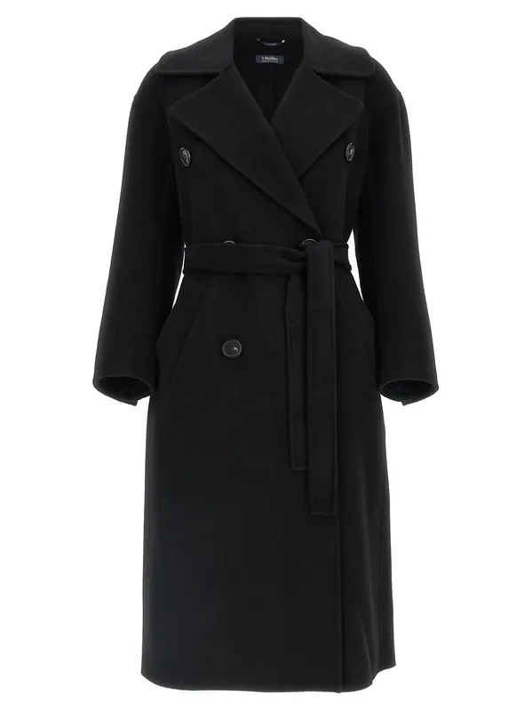Dalila Coats And Trench Coats Black - 'S Max Mara