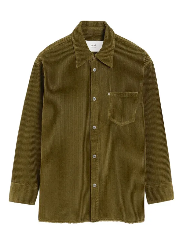 Cotton Overshirt - Ami Paris