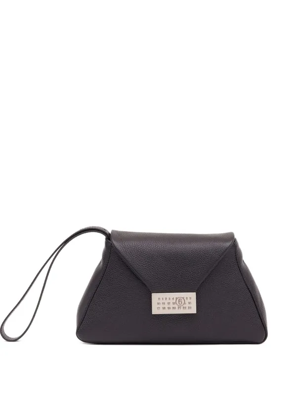 Numeric Leather Clutch - MM6 Maison Margiela