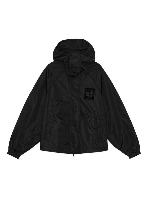 Nylon Blouson Jacket - Ganni