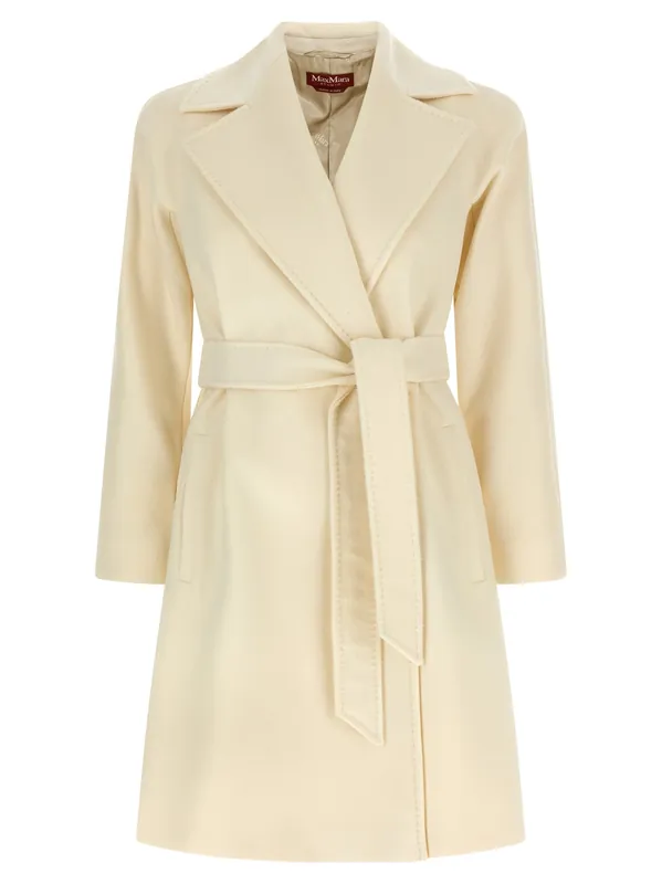 Dravenna Coats And Trench Coats White - Max Mara