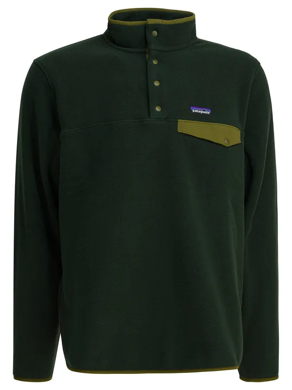 Lightweight Synchilla Snap-T Fleece Sweatshirts Green