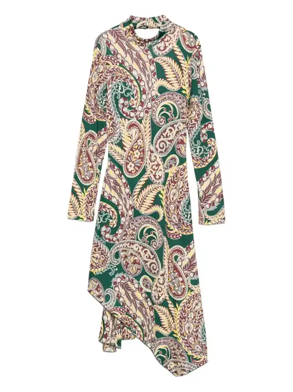 Paisley Print Midi Dress - Etro