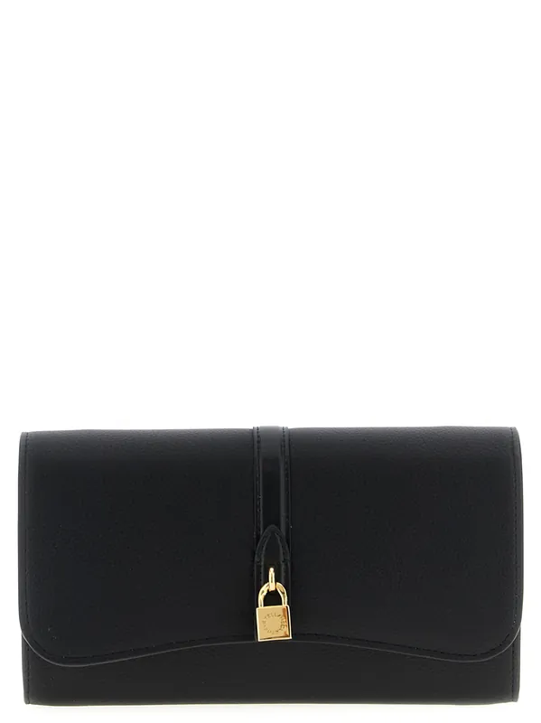 Ryder Wallets And Card Holders Black - Stella McCartney