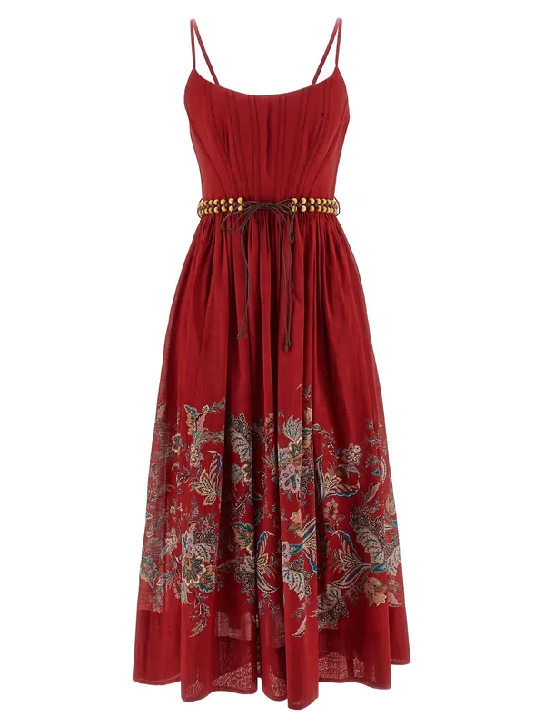 Rhiannon Dresses Red - Zimmermann