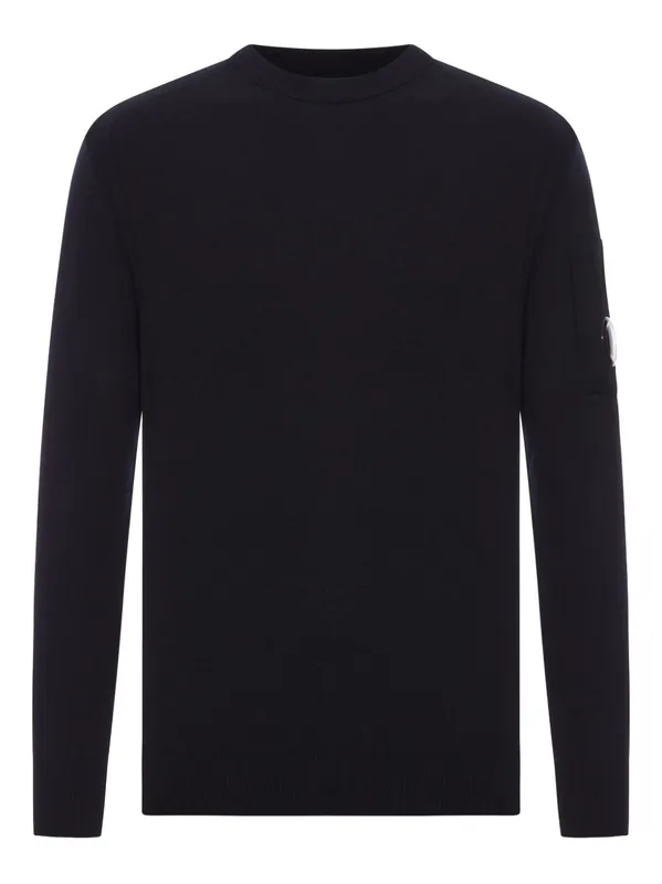 Logo Wool Crewneck Sweater - C.P.Company