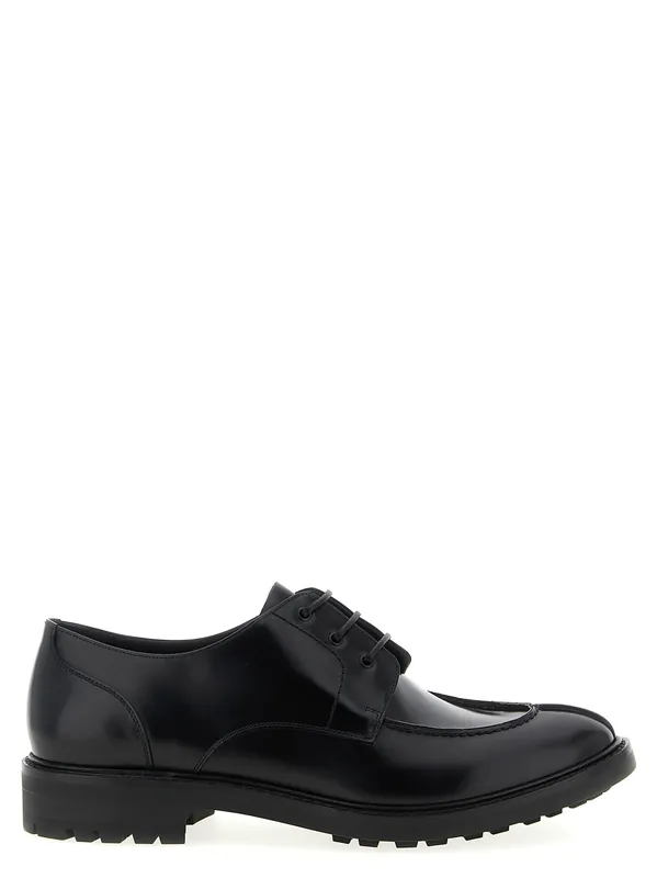 Lino Lace Up Shoes Black - Saint Laurent