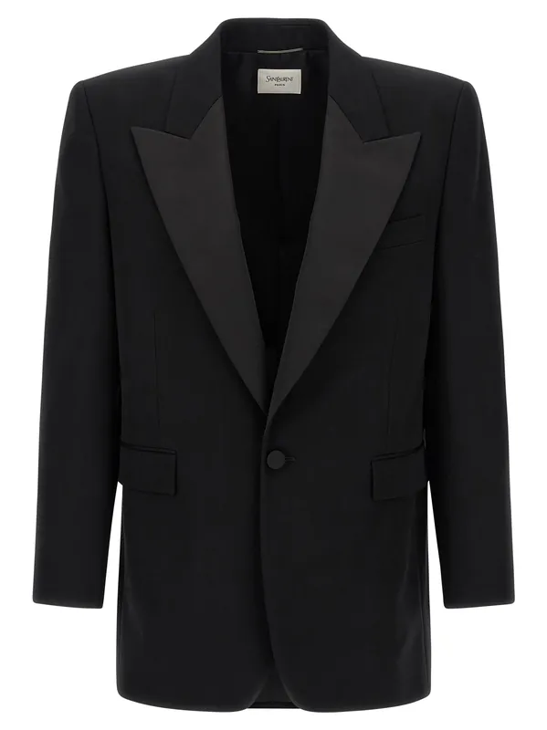 Smoking Blazer Black - Saint Laurent