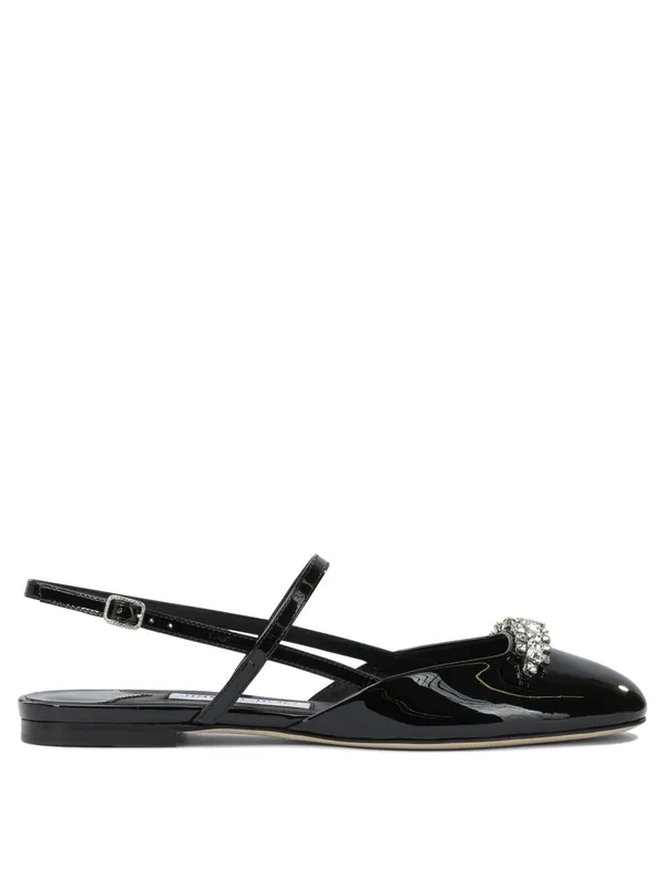 Belinda Ballerinas Black - Jimmy Choo