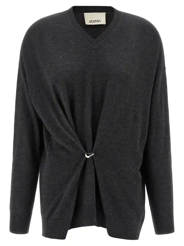 Chiraz Sweaters And Cardigans Gray - Isabel Marant