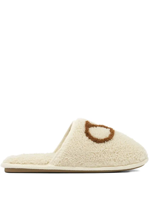 Ta Chambre Leather Slippers - Valentino Garavani