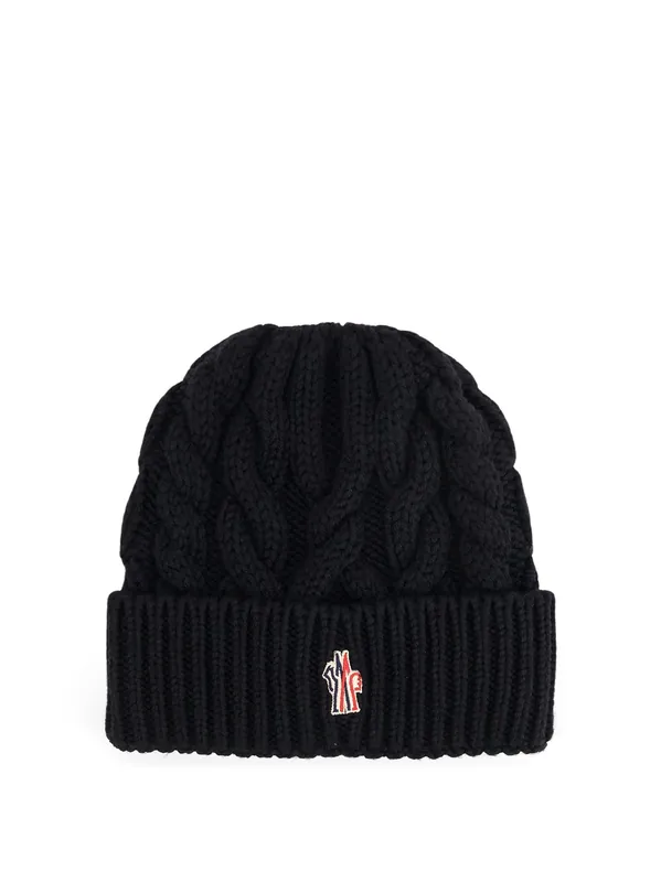 Virgin Wool Beanie Hat - Moncler Grenoble