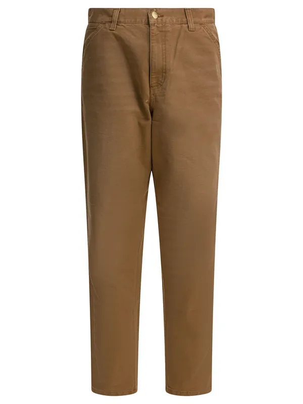 Single Knee Trousers Brown - Carhartt Wip