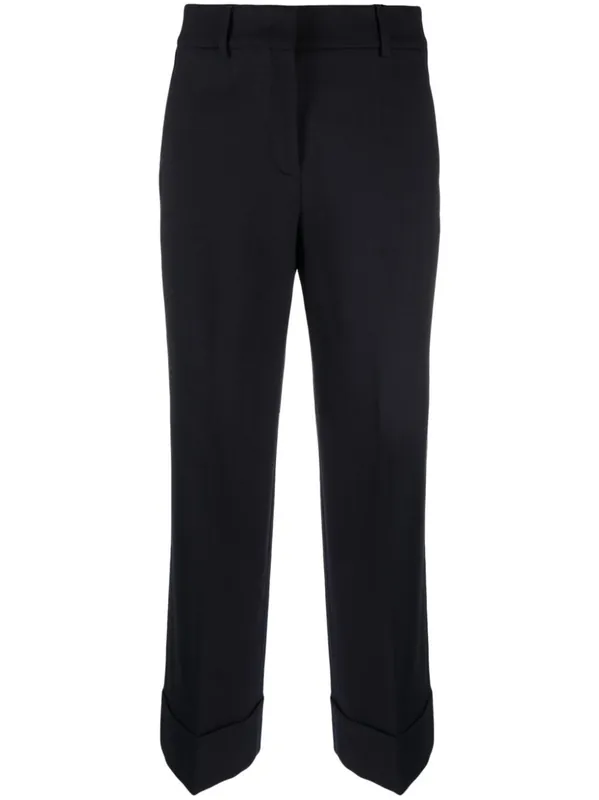 Stretchy Cotton Fabric Trousers - Incotex Red