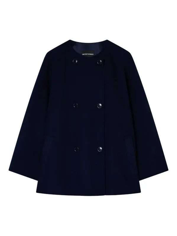Wool Coat - Emporio Armani